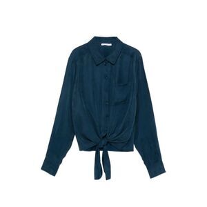 Patrizia Pepe Women Fluid Shirt With Bow